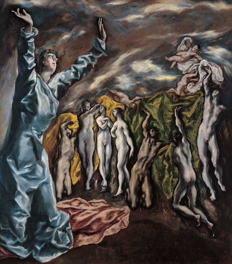 The Opening of the Fifth Seal, 1608-14 by El Greco